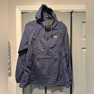 L.L. Bean Men's Dark Blue Windbreaker